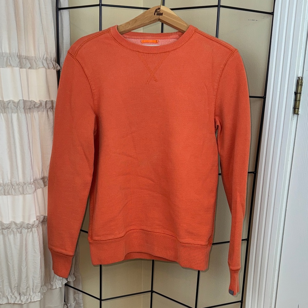 Jack Spade Vibrant Orange Crewneck Sweatshirt Size XS